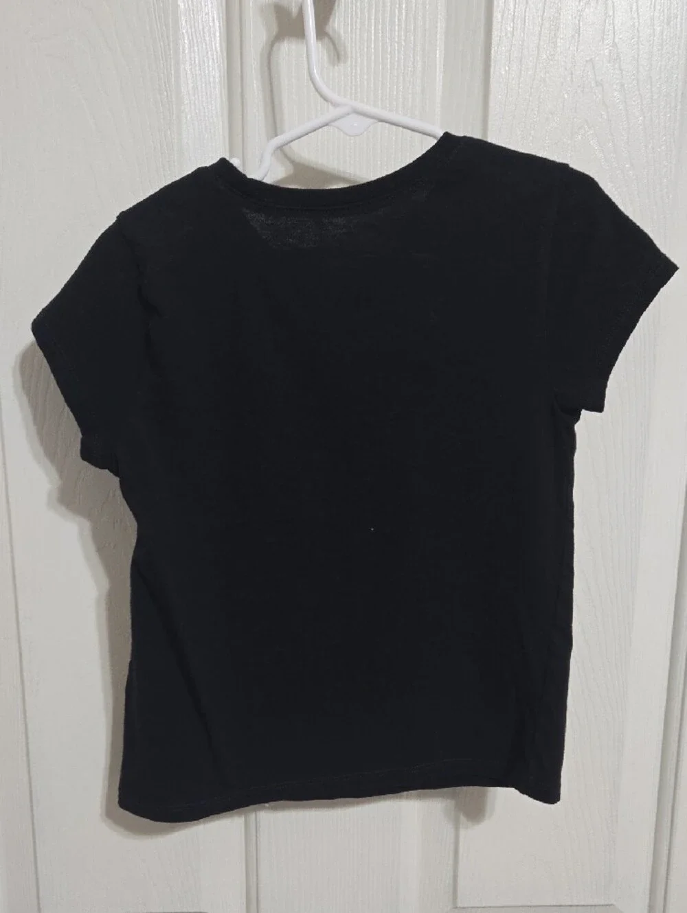 Lucky Girl Black Kids Tee with Rainbow & Green Shamrock Graphic